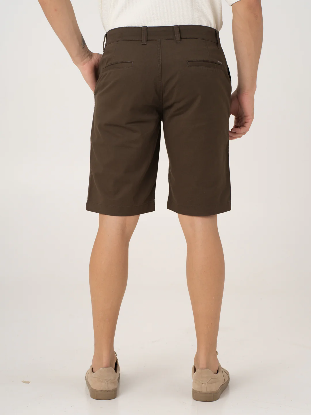 Acron Brown Chino Shorts - Image 7