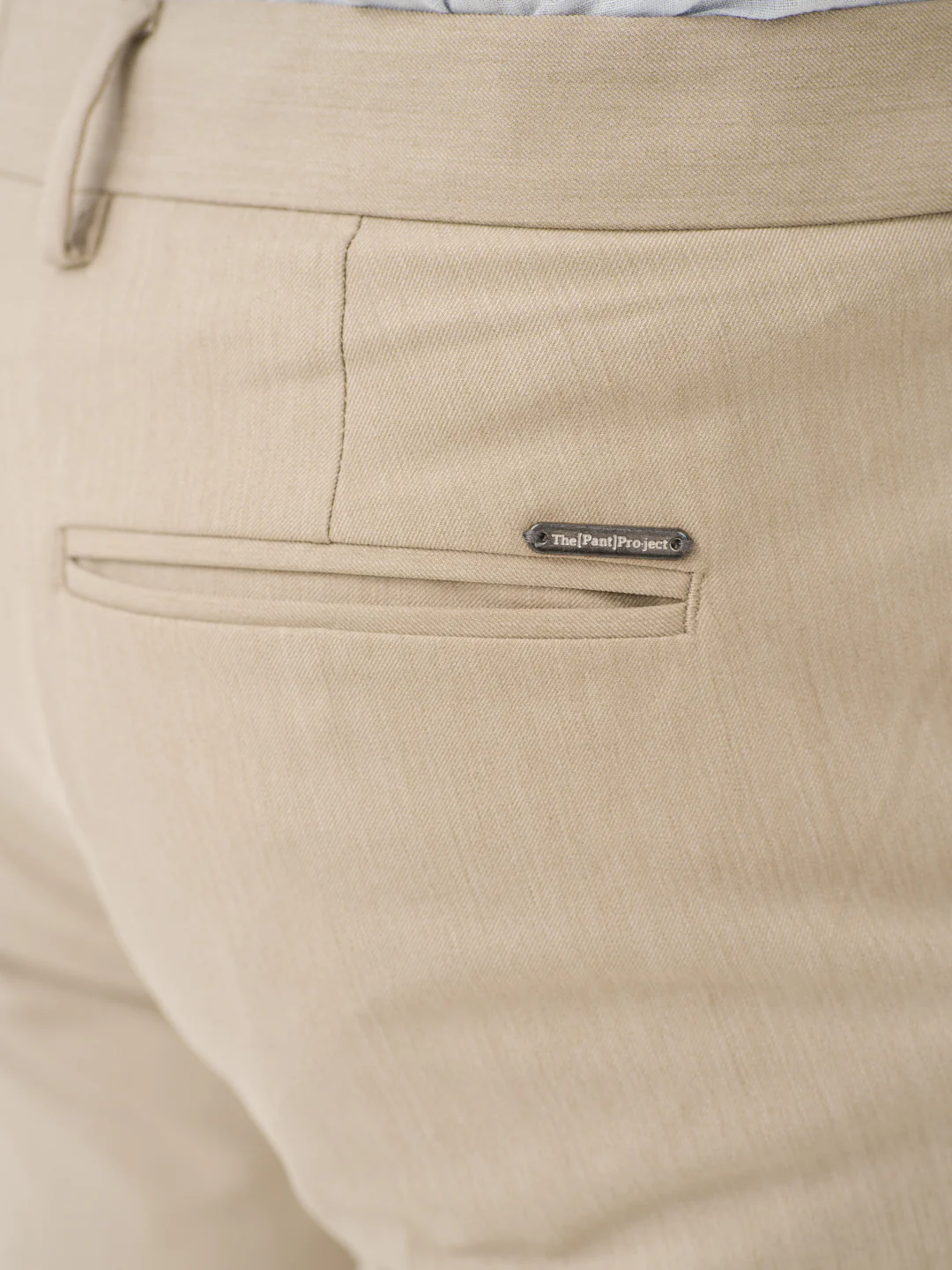 Maverick Khaki Twill Luxury Stretch Pants - Image 9