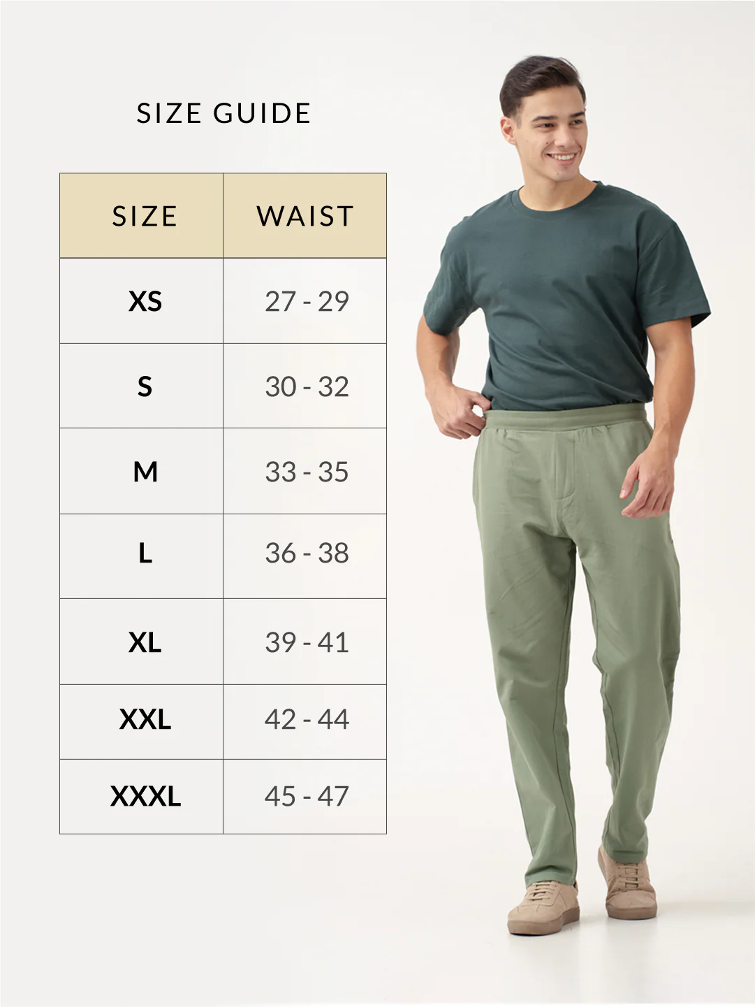 Backpacker Green Cotton Sweatpants - Image 3