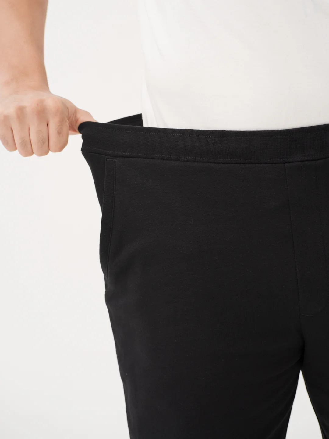 Bonfire Black Relaxed Fit Sweatshorts - Image 5