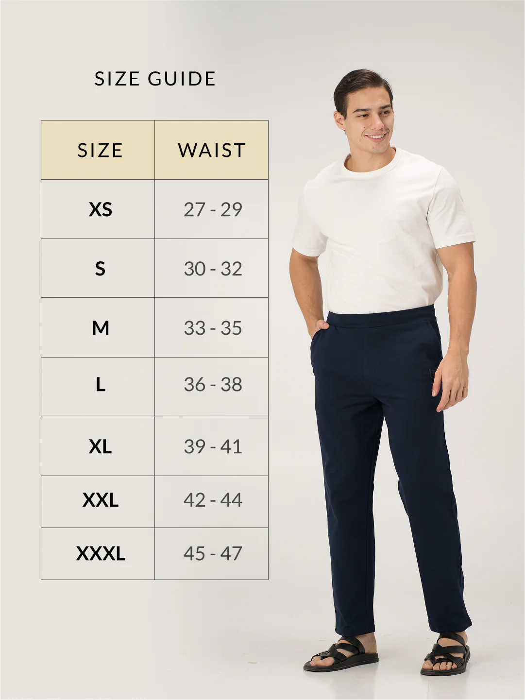 Cosmic Navy Cotton Sweatpants - Image 3