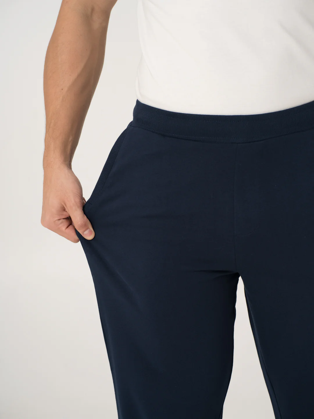 Cosmic Navy Cotton Sweatpants - Image 5