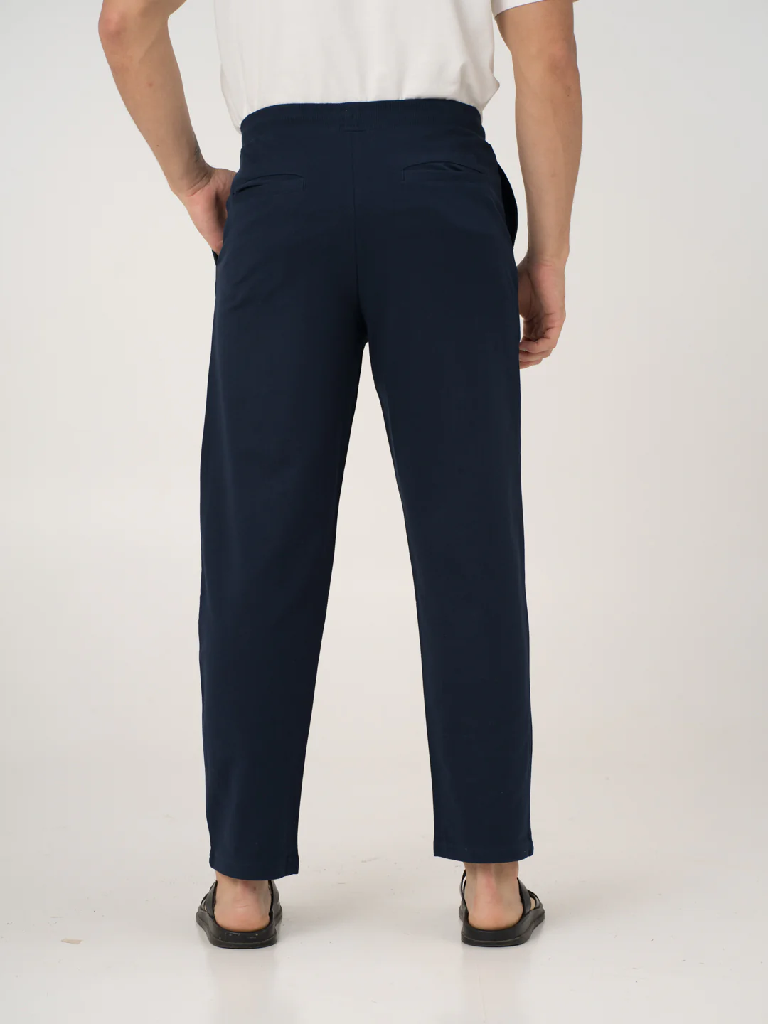 Cosmic Navy Cotton Sweatpants - Image 6