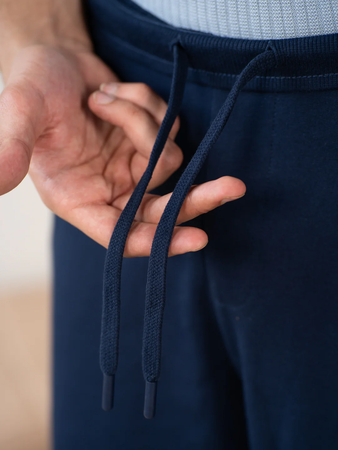 Cosmic Navy Cotton Sweatpants - Image 7