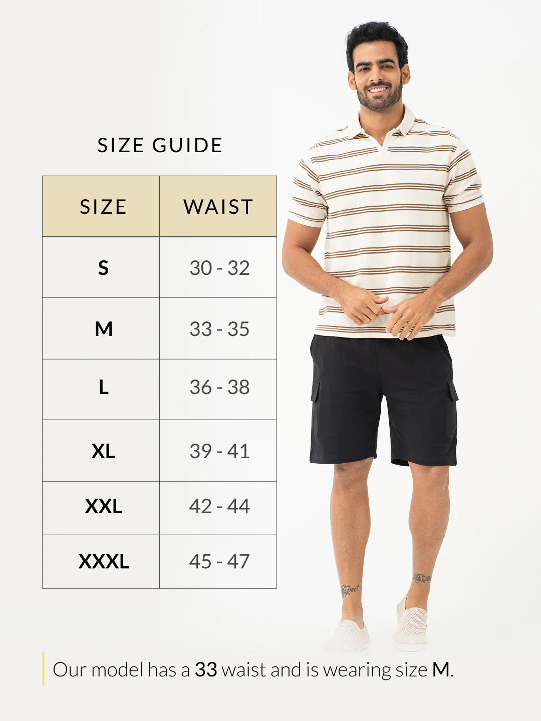 Dash Black Relaxed Fit Cargo Sweatshorts - Image 4