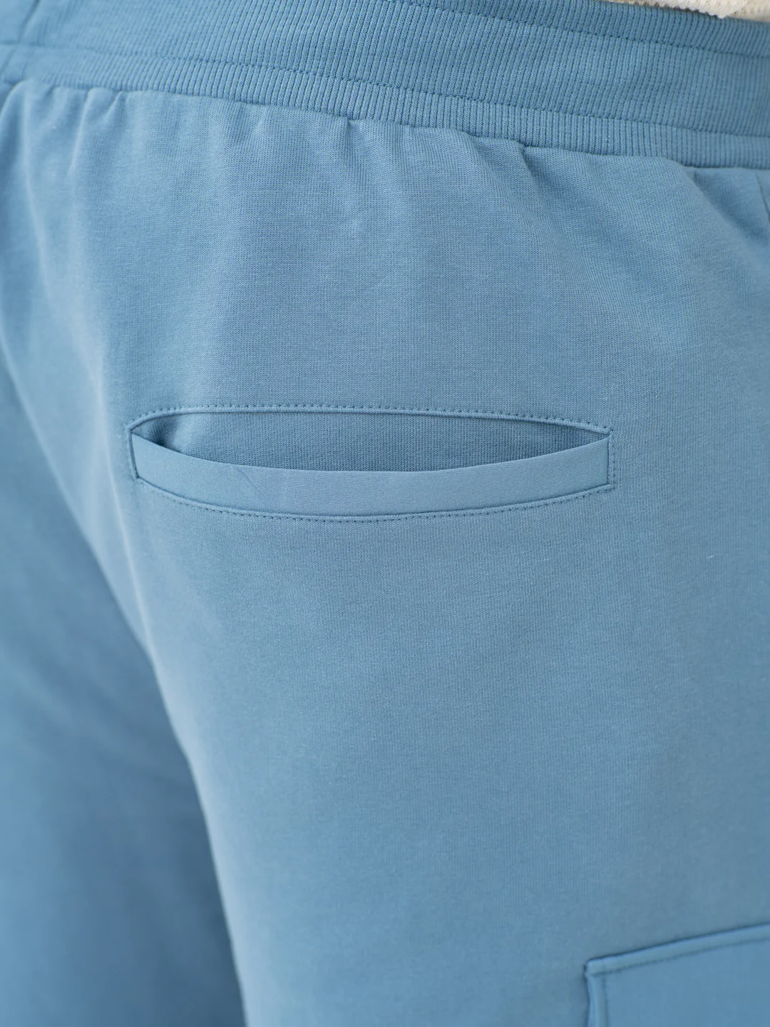 Flip Blue Relaxed Fit Cargo Sweatshorts - Image 12