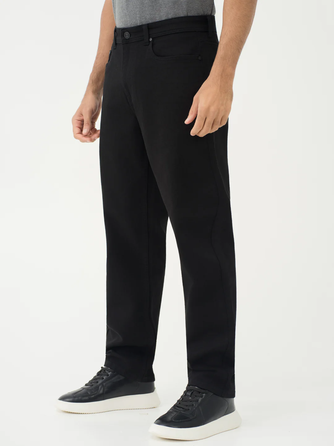 Inklock Black No Fade Jeans - Relaxed Fit - Image 12