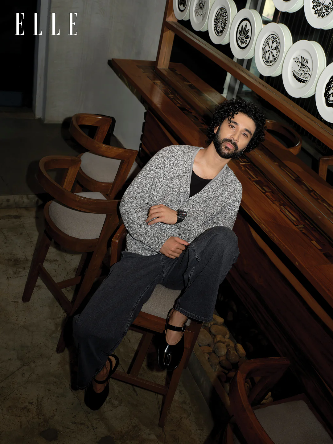 Leadstone Grey Baggy Fit Jeans - Image 4