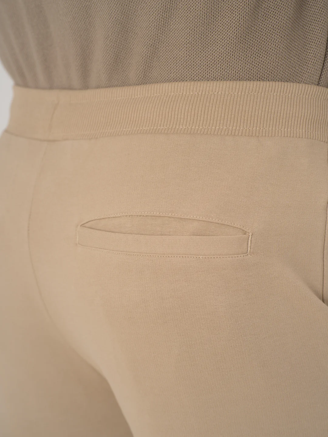 Nomad Beige Cotton Sweatpants - Image 12