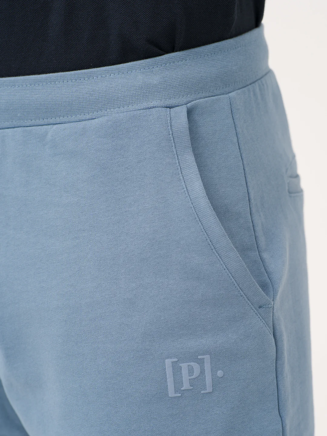 Poolside Blue Relaxed Fit Sweatshorts - Image 12