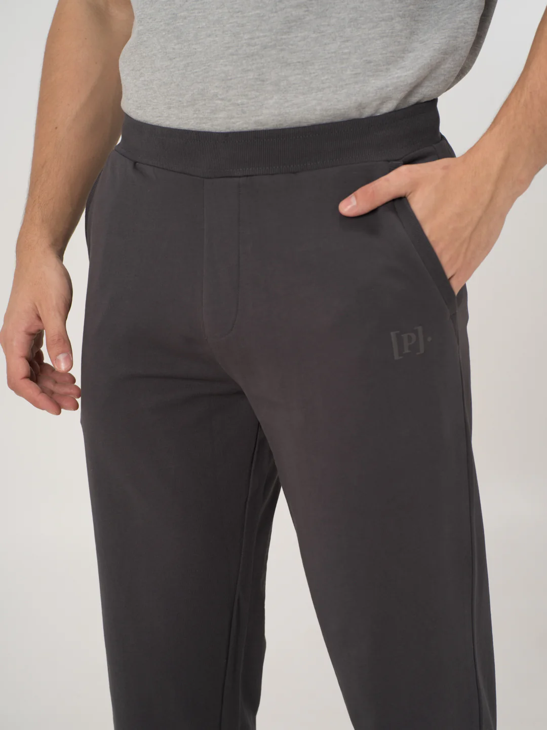 Thunderstorm Grey Cotton Sweatpants - Image 11