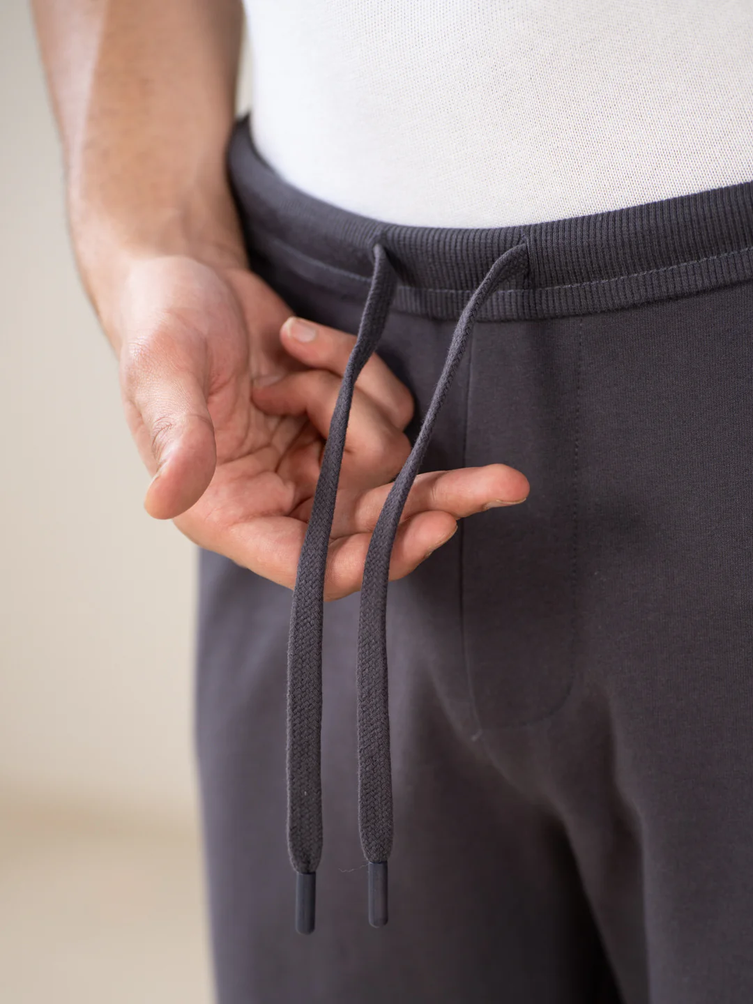 Thunderstorm Grey Cotton Sweatpants - Image 7