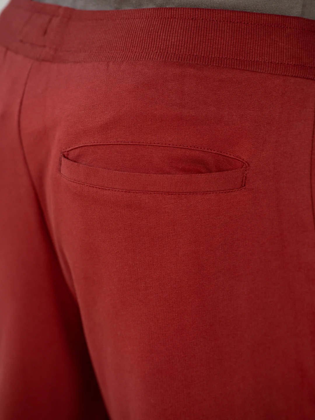 Trail Red Cotton Sweatpants - Image 10
