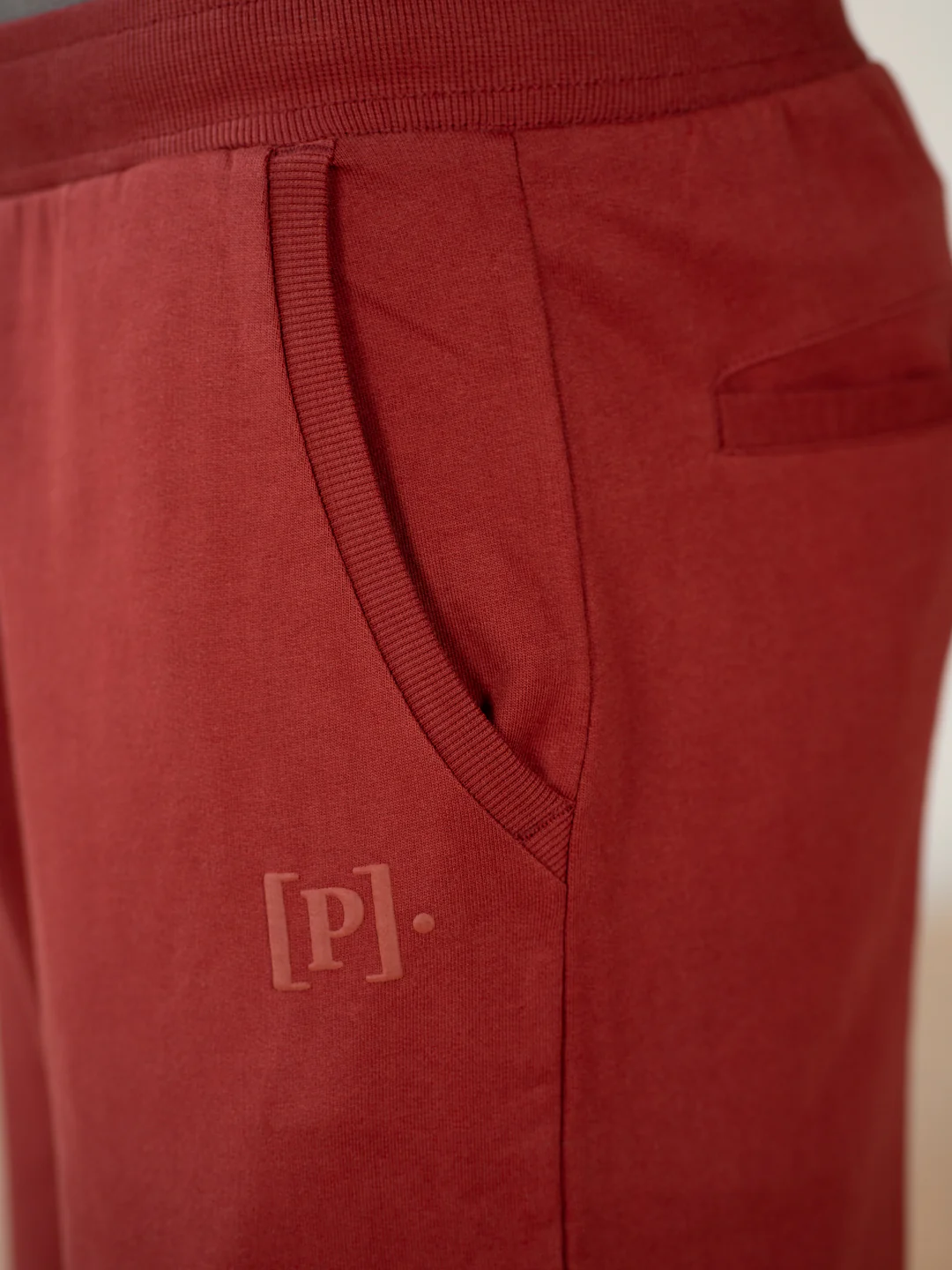 Trail Red Cotton Sweatpants - Image 9